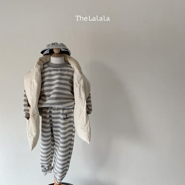 THE LALALA - Korean Children Fashion - #Kfashion4kids - Be Fleece Top Bottom Set - 6