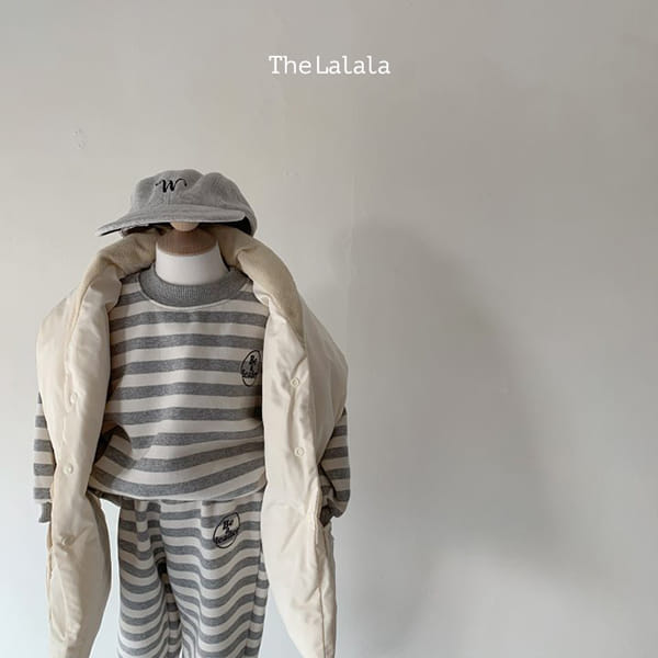 THE LALALA - Korean Children Fashion - #Kfashion4kids - Be Fleece Top Bottom Set - 7