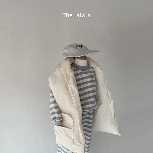 THE LALALA - Korean Children Fashion - #Kfashion4kids - Be Fleece Top Bottom Set - 8