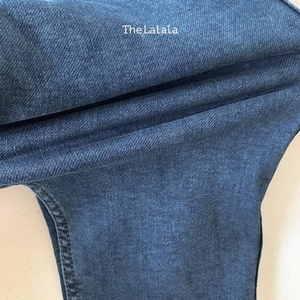 THE LALALA - Korean Children Fashion - #Kfashion4kids - Denim Span Pants Round Pocket - 6
