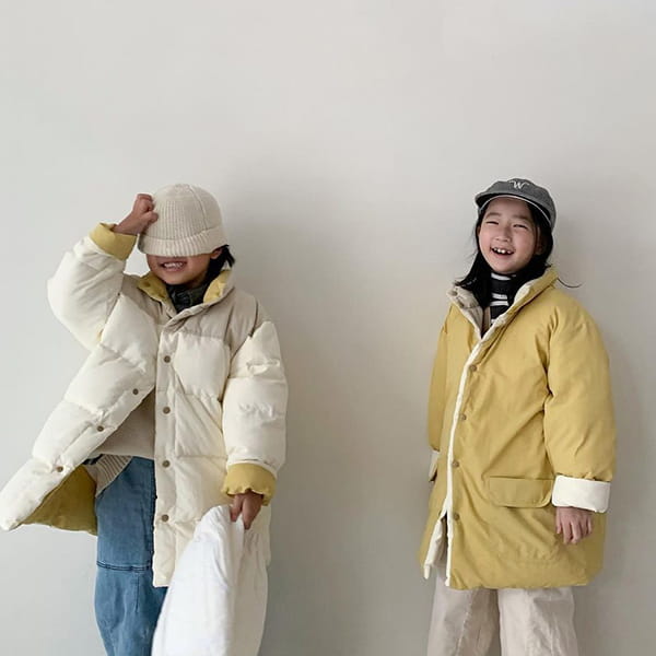 THE LALALA - Korean Children Fashion - #Kfashion4kids - Reversible Duck Down Padding - 7
