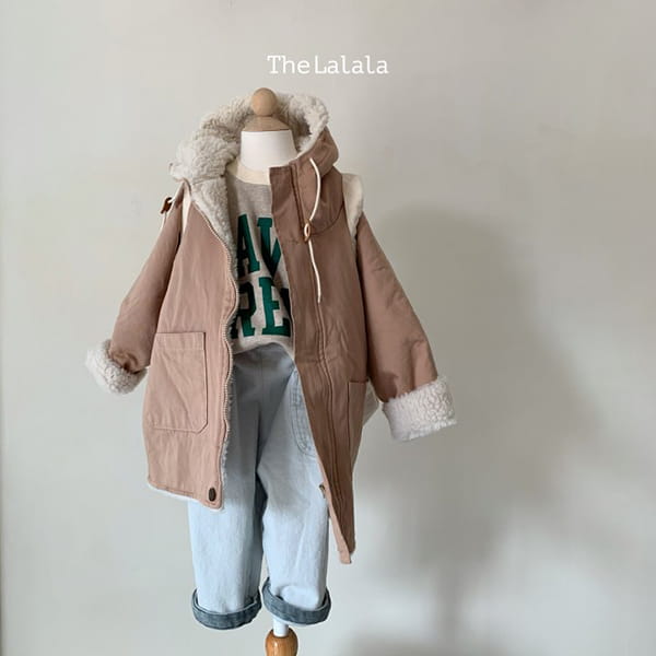 THE LALALA - Korean Children Fashion - #Kfashion4kids - NAVY CREW Sweatshirt - 7