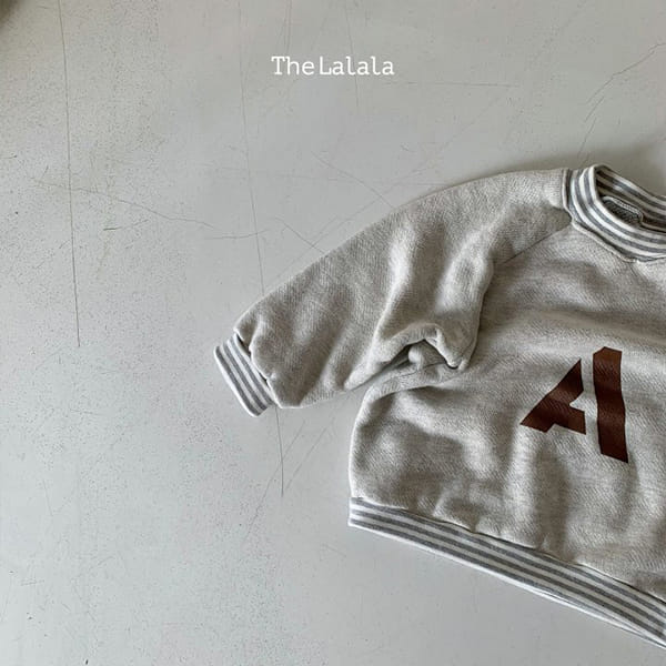 THE LALALA - Korean Children Fashion - #Kfashion4kids - A Fleece Sweatshirt - 3