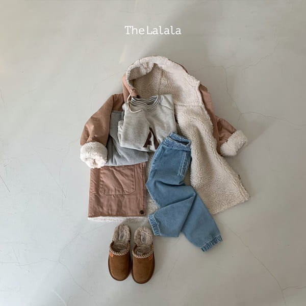 THE LALALA - Korean Children Fashion - #Kfashion4kids - A Fleece Sweatshirt - 5