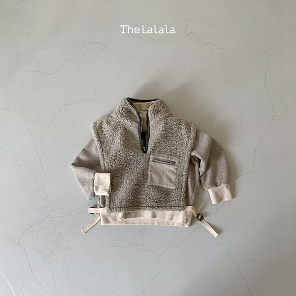 THE LALALA - Korean Children Fashion - #Kfashion4kids - Half Zip-up Vest - 3