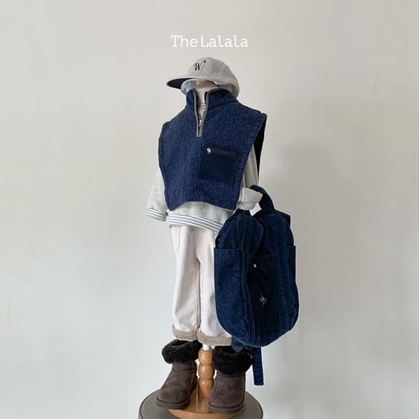 THE LALALA - Korean Children Fashion - #Kfashion4kids - Half Zip-up Vest - 7