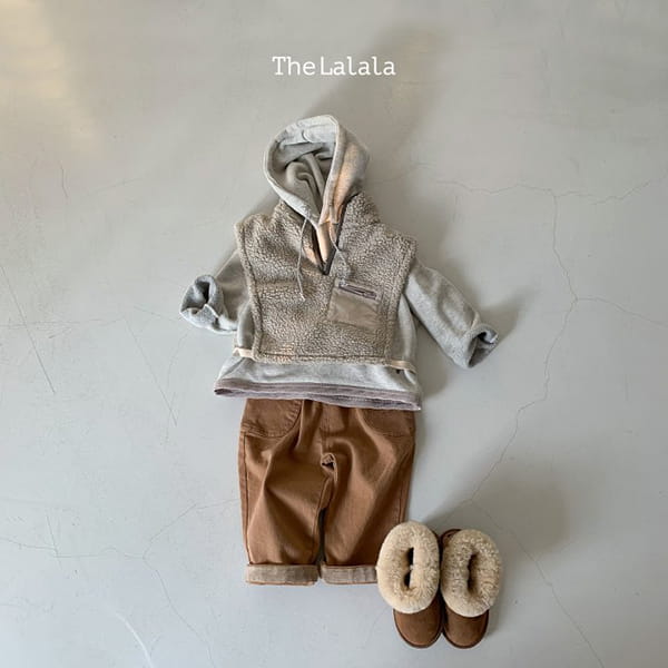 THE LALALA - Korean Children Fashion - #Kfashion4kids - W Melan Hoody - 7