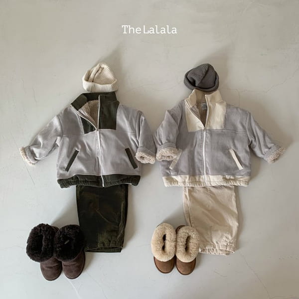THE LALALA - Korean Children Fashion - #Kfashion4kids - Yoichi Two Tone Jacket - 10