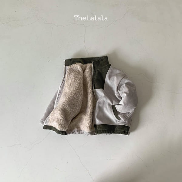 THE LALALA - Korean Children Fashion - #Kfashion4kids - Yoichi Two Tone Jacket - 5