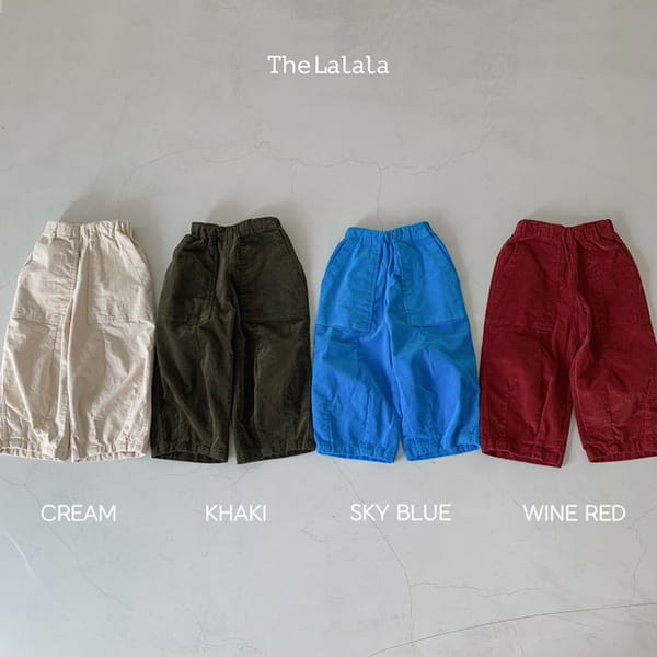 THE LALALA - Korean Children Fashion - #Kfashion4kids - Tomboy Rib Pants - 8