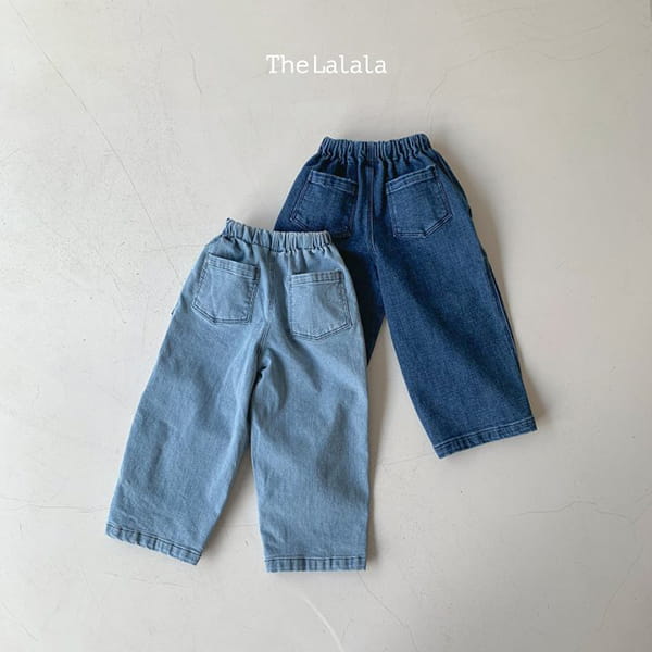 THE LALALA - Korean Children Fashion - #Kfashion4kids - Tomboy Fleece Jeans