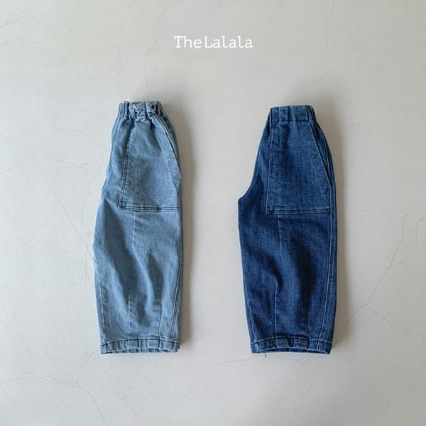 THE LALALA - Korean Children Fashion - #Kfashion4kids - Tomboy Fleece Jeans - 2