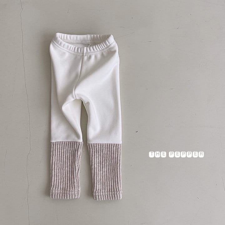 THE PEPPER - Korean Children Fashion - #Kfashion4kids - Tosi Color Fleece Leggings - 7