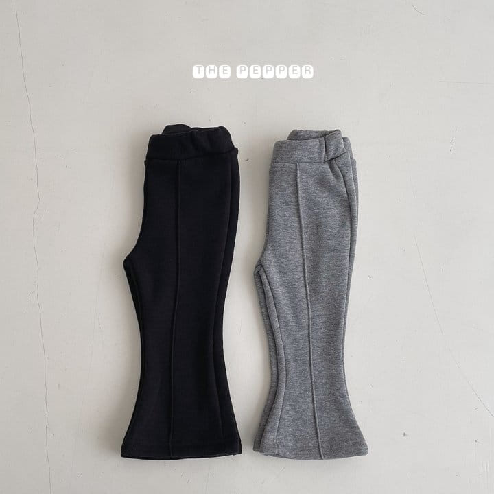 THE PEPPER - Korean Children Fashion - #Kfashion4kids - Bootscut Fleece Pants - 2