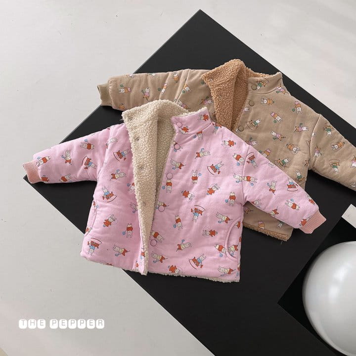 THE PEPPER - Korean Children Fashion - #Kfashion4kids - Rabbit Reversible Padding