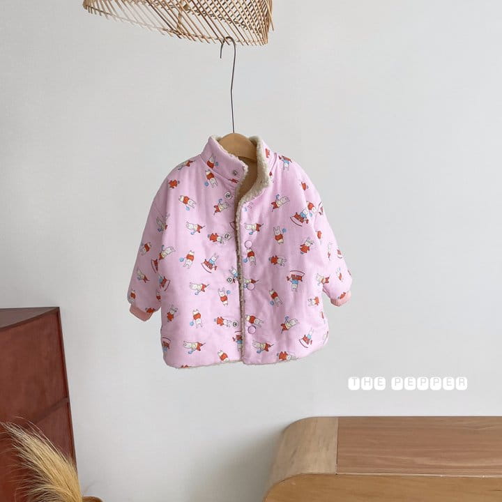 THE PEPPER - Korean Children Fashion - #Kfashion4kids - Rabbit Reversible Padding - 11