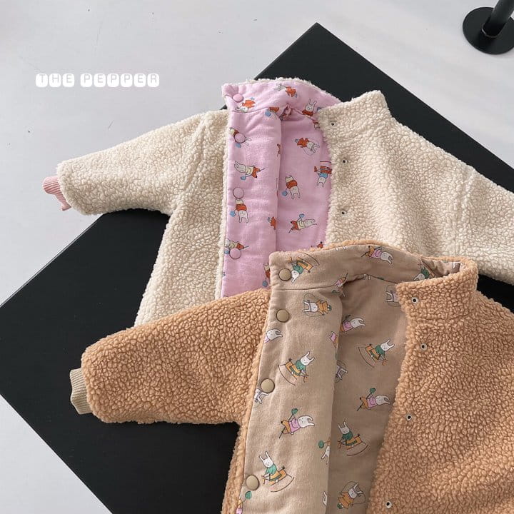 THE PEPPER - Korean Children Fashion - #Kfashion4kids - Rabbit Reversible Padding - 4