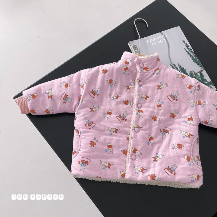 THE PEPPER - Korean Children Fashion - #Kfashion4kids - Rabbit Reversible Padding - 7