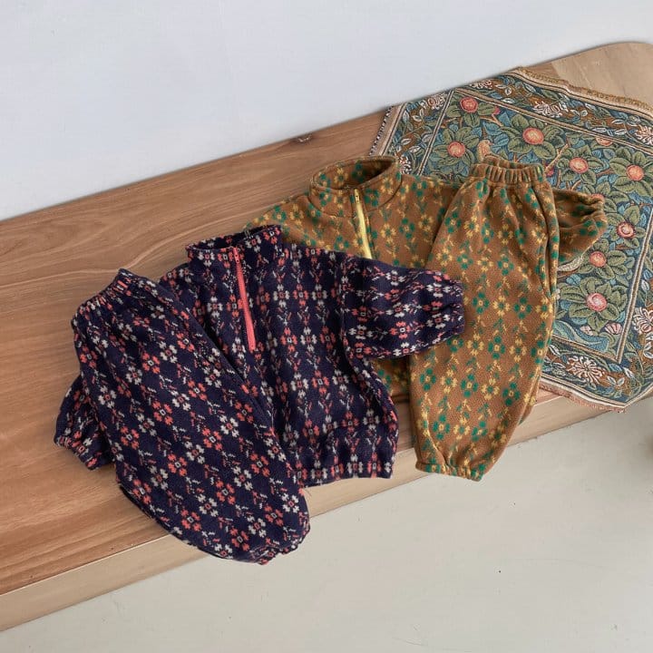 THE PEPPER - Korean Children Fashion - #Kfashion4kids - Camping Anorak Top Bottom Set - 11