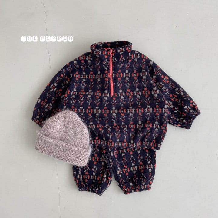 THE PEPPER - Korean Children Fashion - #Kfashion4kids - Camping Anorak Top Bottom Set - 5