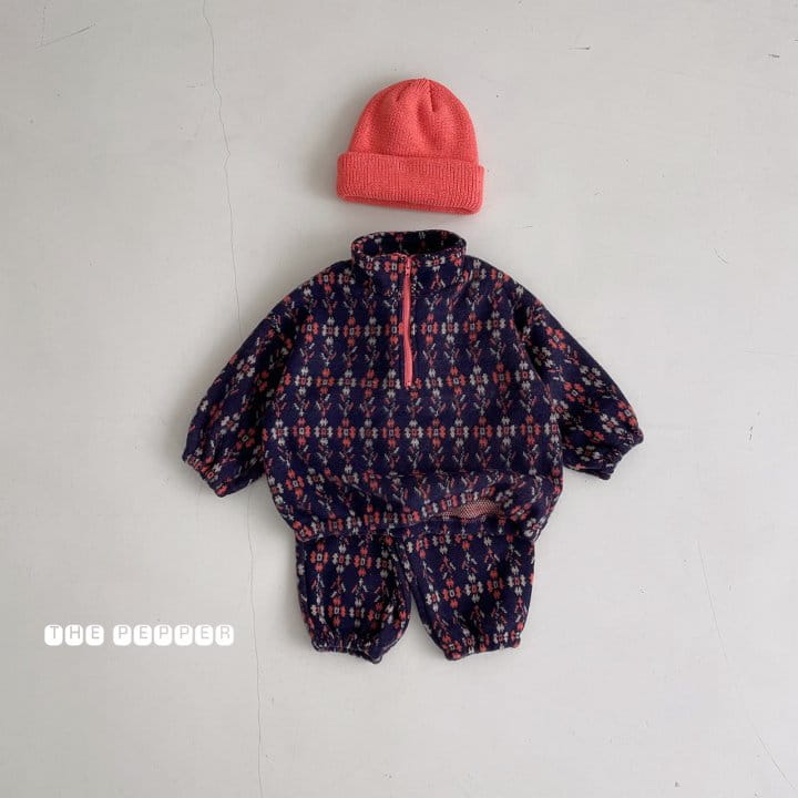 THE PEPPER - Korean Children Fashion - #Kfashion4kids - Camping Anorak Top Bottom Set - 7