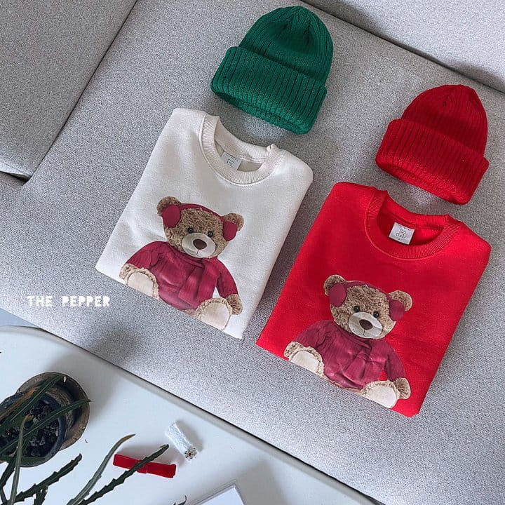 THE PEPPER - Korean Children Fashion - #Kfashion4kids - Christmas Bear Sweatshirt - 11