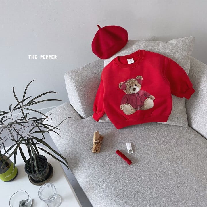 THE PEPPER - Korean Children Fashion - #Kfashion4kids - Christmas Bear Sweatshirt - 5