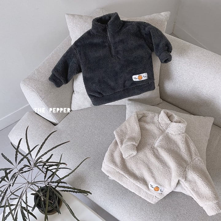 THE PEPPER - Korean Children Fashion - #Kfashion4kids - Reversible Smile Anorak - 2