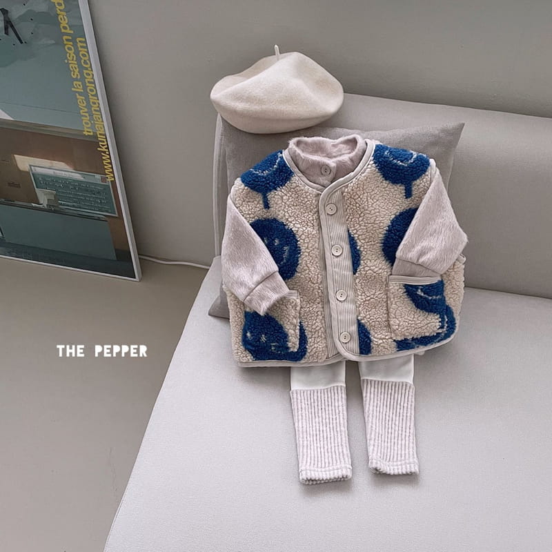 THE PEPPER - Korean Children Fashion - #Kfashion4kids - Smile Check Vest - 6