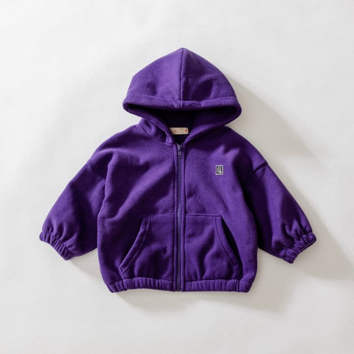 UI Korean Children Fashion - #Kfashion4kids - Candy Pop Fleece Hoody Zip-up - 3