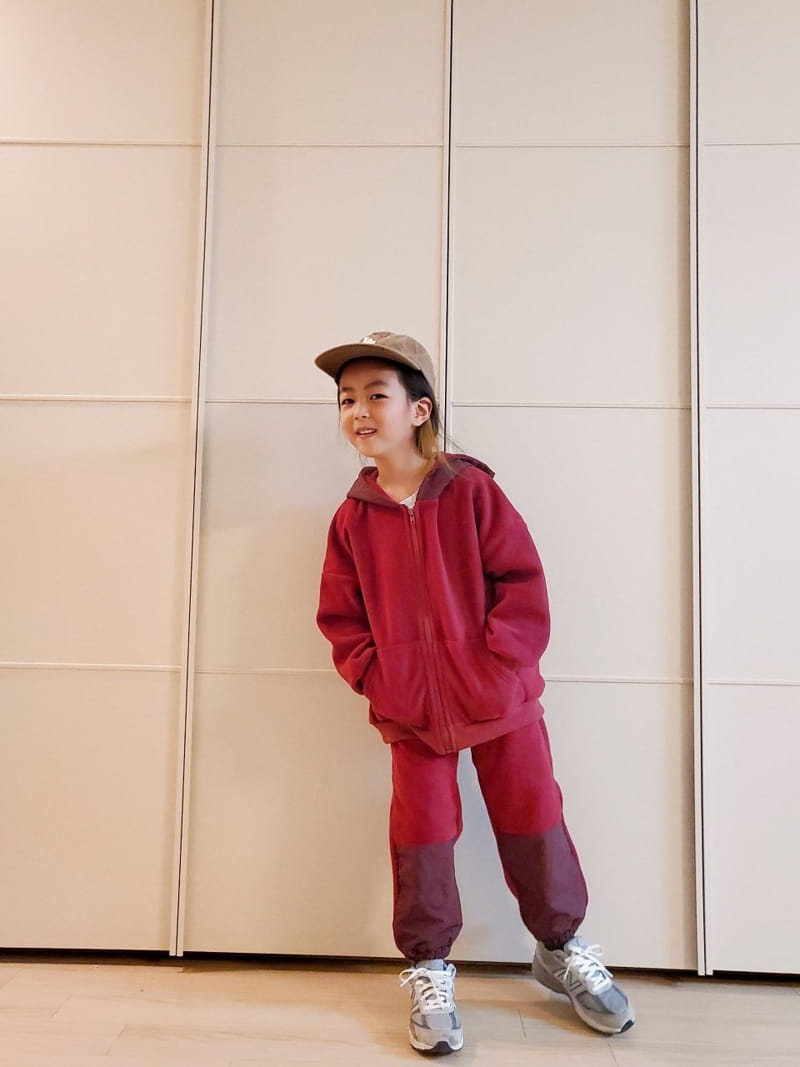 U&I - Korean Children Fashion - #Kfashion4kids - Fleece Hoody Zip-up - 4