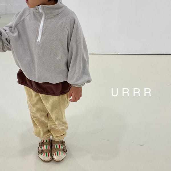 URRR - Korean Children Fashion - #Kfashion4kids - Sweet Half Zip-up Sweatshirt - 2