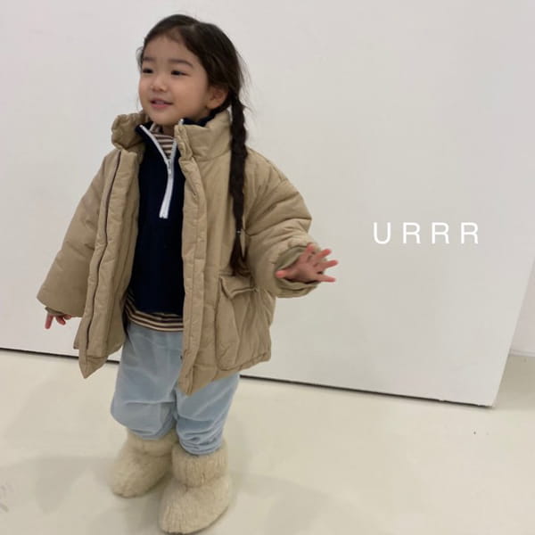 URRR - Korean Children Fashion - #Kfashion4kids - Sweet Half Zip-up Sweatshirt - 9
