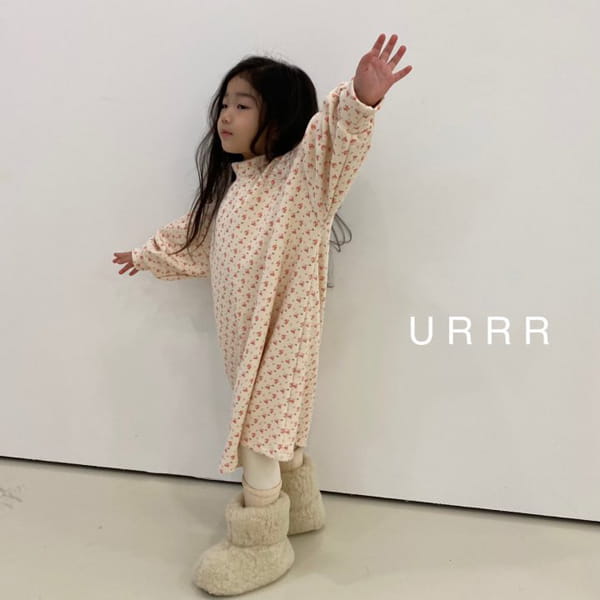 URRR - Korean Children Fashion - #Kfashion4kids - Rose One-piece - 2