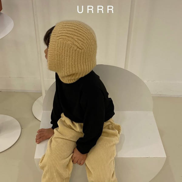 URRR - Korean Children Fashion - #Kfashion4kids - Muji Embroidery Turtleneck Tee