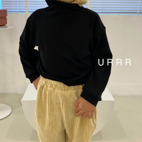 URRR - Korean Children Fashion - #Kfashion4kids - Muji Embroidery Turtleneck Tee - 2