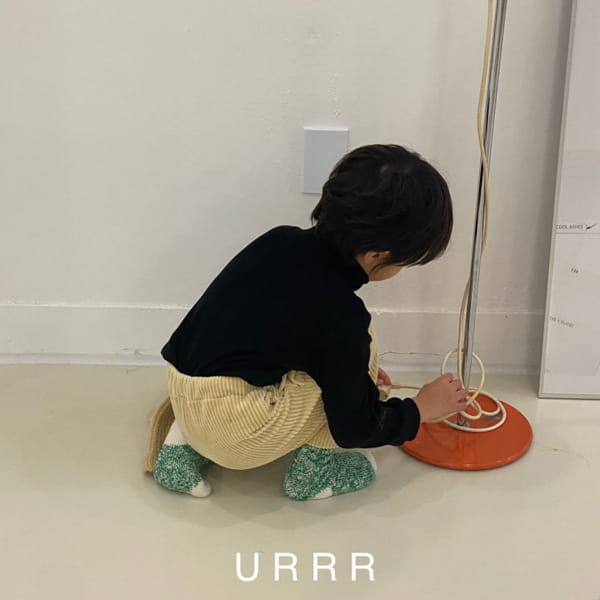 URRR - Korean Children Fashion - #Kfashion4kids - Muji Embroidery Turtleneck Tee - 3