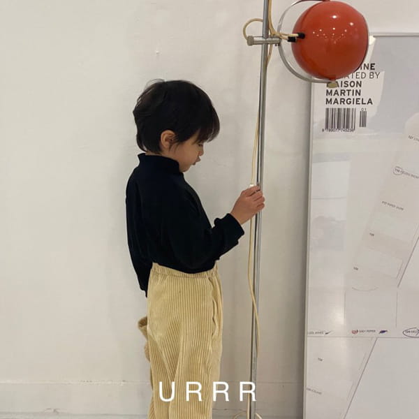 URRR - Korean Children Fashion - #Kfashion4kids - Muji Embroidery Turtleneck Tee - 4