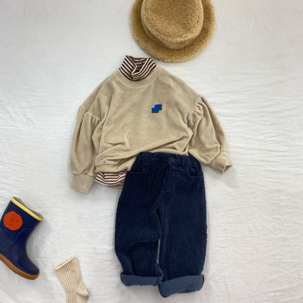 URRR - Korean Children Fashion - #Kfashion4kids - Hani Embroidery Sweatshirt - 9