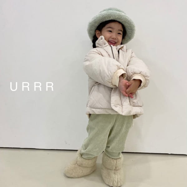 URRR - Korean Children Fashion - #Kfashion4kids - Adel Dotom Rib Pants - 6
