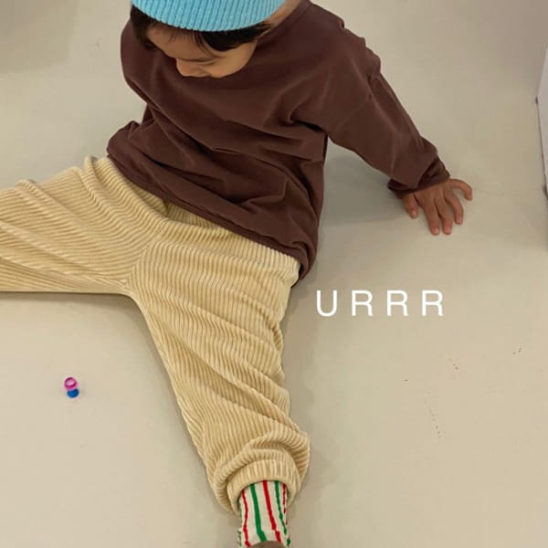 URRR - Korean Children Fashion - #Kfashion4kids - Adel Dotom Rib Pants - 7