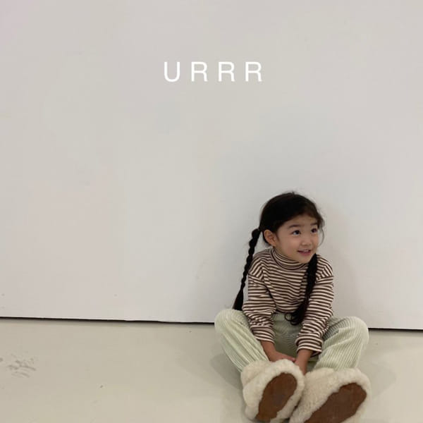 URRR - Korean Children Fashion - #Kfashion4kids - Hey Stripes Turtleneck - 10