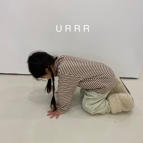 URRR - Korean Children Fashion - #Kfashion4kids - Hey Stripes Turtleneck - 11