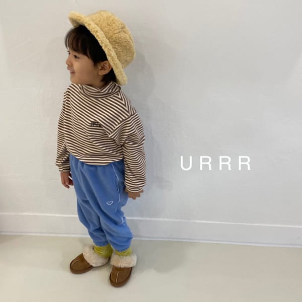 URRR - Korean Children Fashion - #Kfashion4kids - Hey Stripes Turtleneck - 4