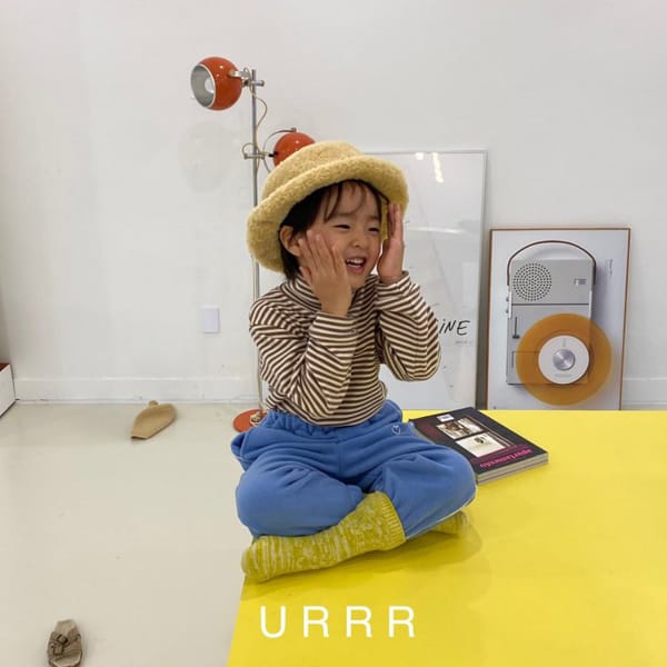 URRR - Korean Children Fashion - #Kfashion4kids - Hey Stripes Turtleneck - 5