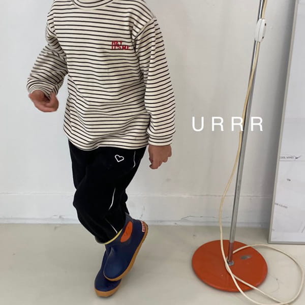 URRR - Korean Children Fashion - #Kfashion4kids - Hey Stripes Turtleneck - 7