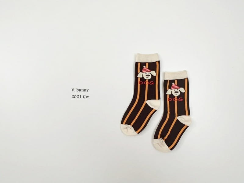 V BUNNY - Korean Children Fashion - #Kfashion4kids - Dogi Socks [set of 4] - 2