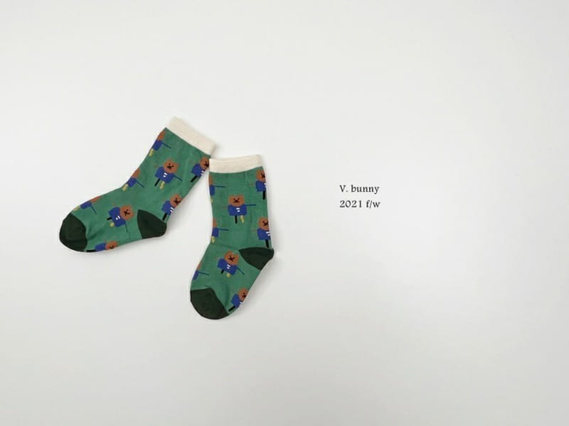 V BUNNY - Korean Children Fashion - #Kfashion4kids - Dogi Socks [set of 4] - 4