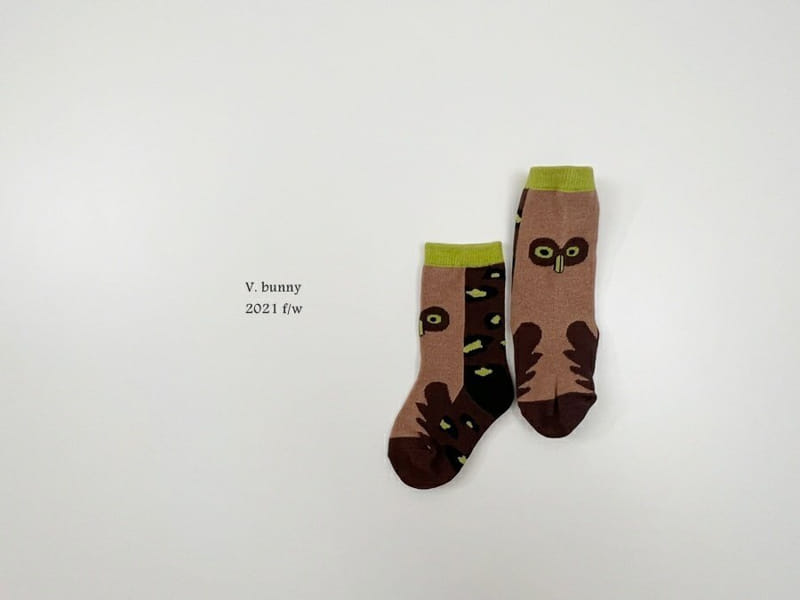V BUNNY - Korean Children Fashion - #Kfashion4kids - Together Socks [set of 4]