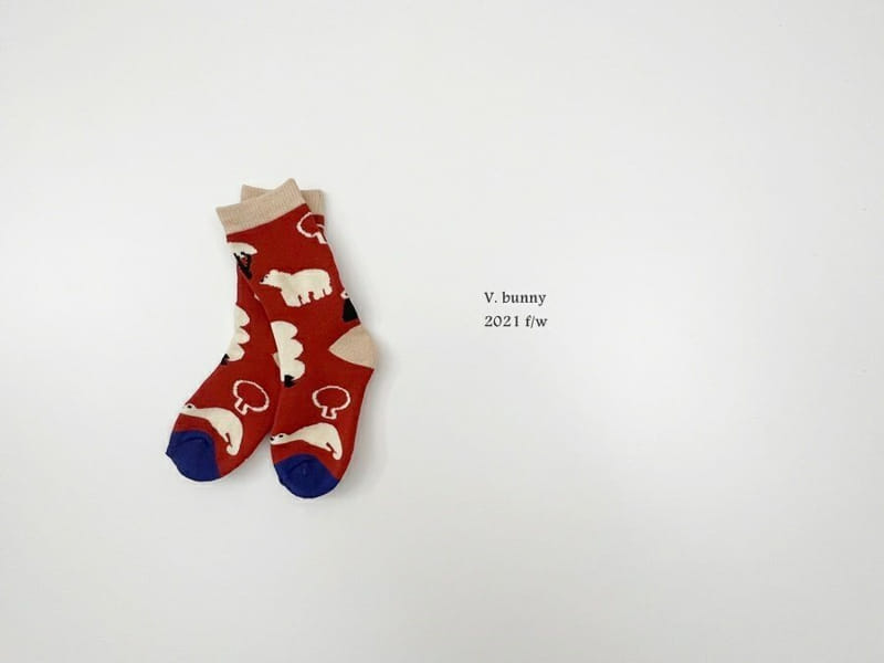 V BUNNY - Korean Children Fashion - #Kfashion4kids - Pola Socks [set of 4] - 4